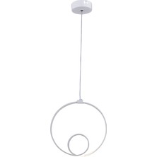 Gusto Lighting Alvina Tekli LED Sarkıt Avize,beyaz 3 Renk Yanabilen LED Avize,modern Salon Oda LED Avize