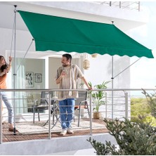 Evinizin Atölyesi Teleskopik Tente Yeşil 300X130 cm