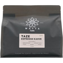 Wayta Coffee Taze Espresso Kahve Çekirdeği 1.000 G – %100 Arabica Çekirdek Kahve