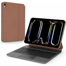 Fogy  Ipad (A16) 10.nesil 2022/2025 Uyumlu X8 Magic Touchpad Işıklı Türkçe Q Klavyeli Kılıf A3355 A3354