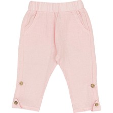 Merli Rose Şile Bezi Düz Pantolon