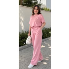 Esra Butik 3 Renk Kadın Ikili Takım Salaş Oversize Günlük Kombin