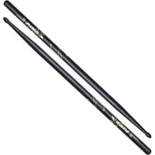 Calperia Ahşap Tip Siyah 5A Hickory Davul Çubukları ile Ritim Tutun