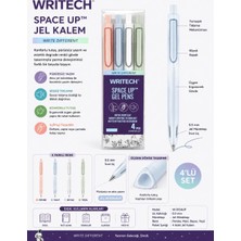Writech Wrıtech W-0154UP 0.5mm Mavi Jel Kalem 4-Lü