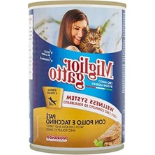 Calperia Tavuklu ve Hindili Kedi Kons 405 gr Besleyici ve Lezzetli