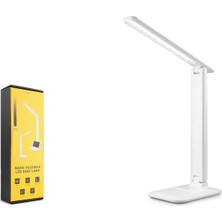 USB Şarjlı Masa Lambası - Beyaz Q808-2 Nemere
