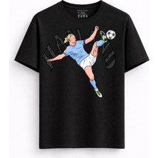 Rabona Fashion Erling Haaland Goal Machine T-Shirt