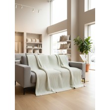 Taraaura %100 Pamuk Örgü Koltuk & Yatak Örtüsü | Çok Amaçlı Premium Throw