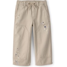 Oshkosh Küçük Erkek Çocuk Pantolon 2 Yaş-5 Yaş Krem