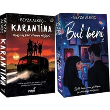 İndigo Kitap Karantina 1 Karton Kapak ve Bul Beni 2 Karton Kapak (Beyza Alkoç) 2'li Set
