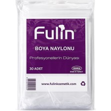 Fulin Saç Boya Naylonu 30 Adet Şeffaf Boya Örtüsü