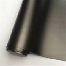Satin Siyah Hava Kanallı Yapışkanlı Kaplama Folyosu 122 cm x 7 mt