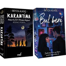İndigo Kitap Karantina 5 Karton Kapak ve Bul Beni 2 Karton Kapak (Beyza Alkoç) 2'li Set