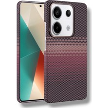 Bruntoo BR Xiaomi Redmi Note 13 Pro 4g Uyumlu Vega Karbon Fiber Premium Lüks Ince Magsafe Telefon Kılıfı