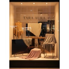 Taraaura %100 Pamuk Örgü Koltuk & Yatak Örtüsü | Çok Amaçlı Premium Throw