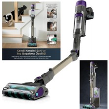 Shark Powerdetect Clean&empty Auto-Empty Sistemli Pet Başlıklı Şarjlı Dikey Süpürge IP3251EUT