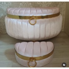 Asil Home Elegance Mdf Kapitone Söz Nişan Bohça Düğün Gelin Çeyiz Sandık Seti D Model