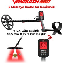 Minelab Vanquısh 560 Metal Altın Define Arama Dedektörü Multi-Iq Su Geçirmez