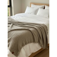 Taraaura %100 Pamuk Örgü Koltuk & Yatak Örtüsü | Çok Amaçlı Premium Throw