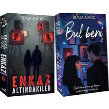 İndigo Kitap Enkaz Altındakiler 2 Karton Kapak ve Bul Beni 2 Karton Kapak (Beyza Alkoç) 2'li Set