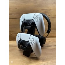 Calperia 3D Baskı Dikey Oyun Kolu ve Kulaklık Standı, Şık Tasarım