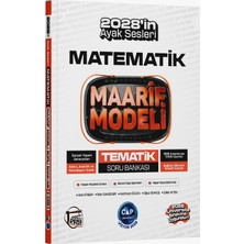 Çap Yayınları 2028 Yks Tyt Ayt Matematik Ders Platosu Maarif Modeli Tematik Soru Bankası Çap Yayınları