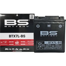 BS Battery Bs BTX7L-BS 2016-2022 Vespa Gts 125 Uyumlu Akü Sulu Akü