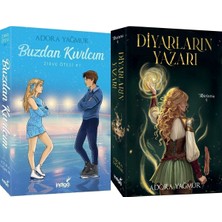 İndigo Kitap Buzdan Kıvılcım Karton Kapak ve Diyarların Yazarı Karton Kapak (Adora Yağmur) 2'li Set