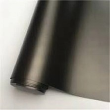 Satin Siyah Hava Kanallı Yapışkanlı Kaplama Folyosu 61 cm x 4 mt