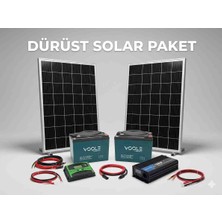 Dürüst 1 Kw 1000 Watt Akıllı Solar Paket