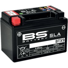 BS Battery Bs Btx9 Sla 2022-2024 Triumph Tiger Sport 660 Uyumlu Akü Jel Akü