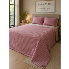 Taraaura %100 Pamuk Örgü Koltuk & Yatak Örtüsü | Çok Amaçlı Premium Throw