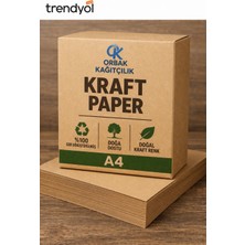 Orbak Kağıtçılık A4 Kraft Kağıt-Tekli -1 Adet