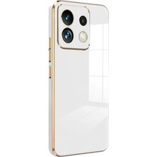 Magicool Xiaomi Redmi Note 13 5g Kılıf Volet Silikon - Beyaz