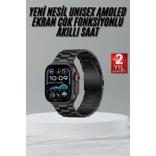 Beruflic Ultra 3 Kordonlu Amoled Ekran Akıllı Saat Çok Fonksiyonlu Uyku ve Sağlık Takibi