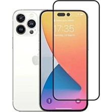 Nemere Iphone 14 Pro Uyumlu 9d Tam Kaplayan Parmak Izi Bırakmayan Ekran Koruyucu Film