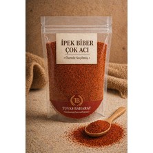 Tuvas Baharat Çok Acı ipek biber 500gr | efsane lezzet ve yoğun acı | doğal & katkısız (taze ürün)
