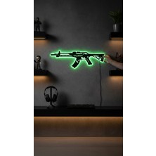 Wells Valorant Vandal LED Işıklı Duvar Tablosu - 70 cm Gamer Dekorasyon