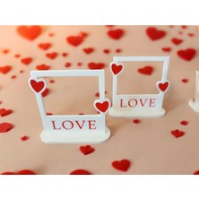 DU&ER 2’li Love Temalı Fotoğraf Çerçevesi Seti