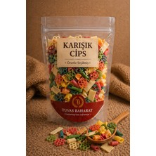 Tuvas Baharat Renkli Karışık (Suriye Cips) 500GR Yağda Açılan Cips | Ev Yapımı Tadında Kızartmalık