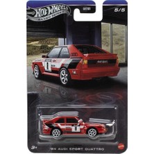 Hot Wheels Silver Series 1:64 Tekli Arabalar - 84 Audı Sport Quattro GRT01 - JKY19