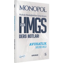 Monopol Yayınları Hmgs Avukatlık Hukuku Ders Notları 3. Baskı