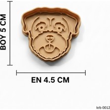 5li Shih Tzu Şekillendirici Kalıp Kurabiye Hamur Kesici Oyun ve Şeker Hamuru Seti