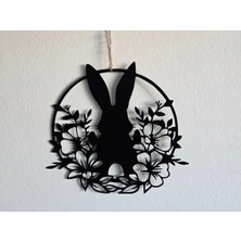 DU&ER Paskalya Tavşanı Pencere & Duvar Dekoru – Minimal Modern Easter Bunny Süs