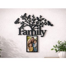 DU&ER “aile Ağacı” Temalı Fotoğraf Çerçevesi – Aile & Anılar Dekor Aksesuarı