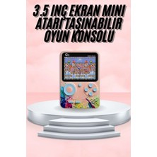 Sayarmarkt 3.5 Inç Klasik Retro LCD Ekran 500 Oyunlu Oyun Konsolu Taşınabilir