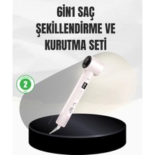 Sayarmarkt 6 Başlıklı Hızlı Kurutma ve Bukle Şekillendirme Seti