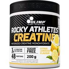 isiltikidsmoda Rocky Athlete Creatine Monohydrate Powder Citrus Lemonade 200 gr