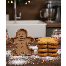 Gingerbread Adam Zencefilli Adam Şekillendirici Kalıp Kurabiye Oyun ve Şeker Hamur Kesici