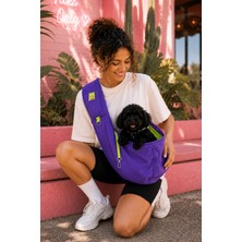 Salya Store Köpek Ana Kucağı Taşıma Çantası, Ayarlanabilir Askı, 0-6kg Köpekler Için